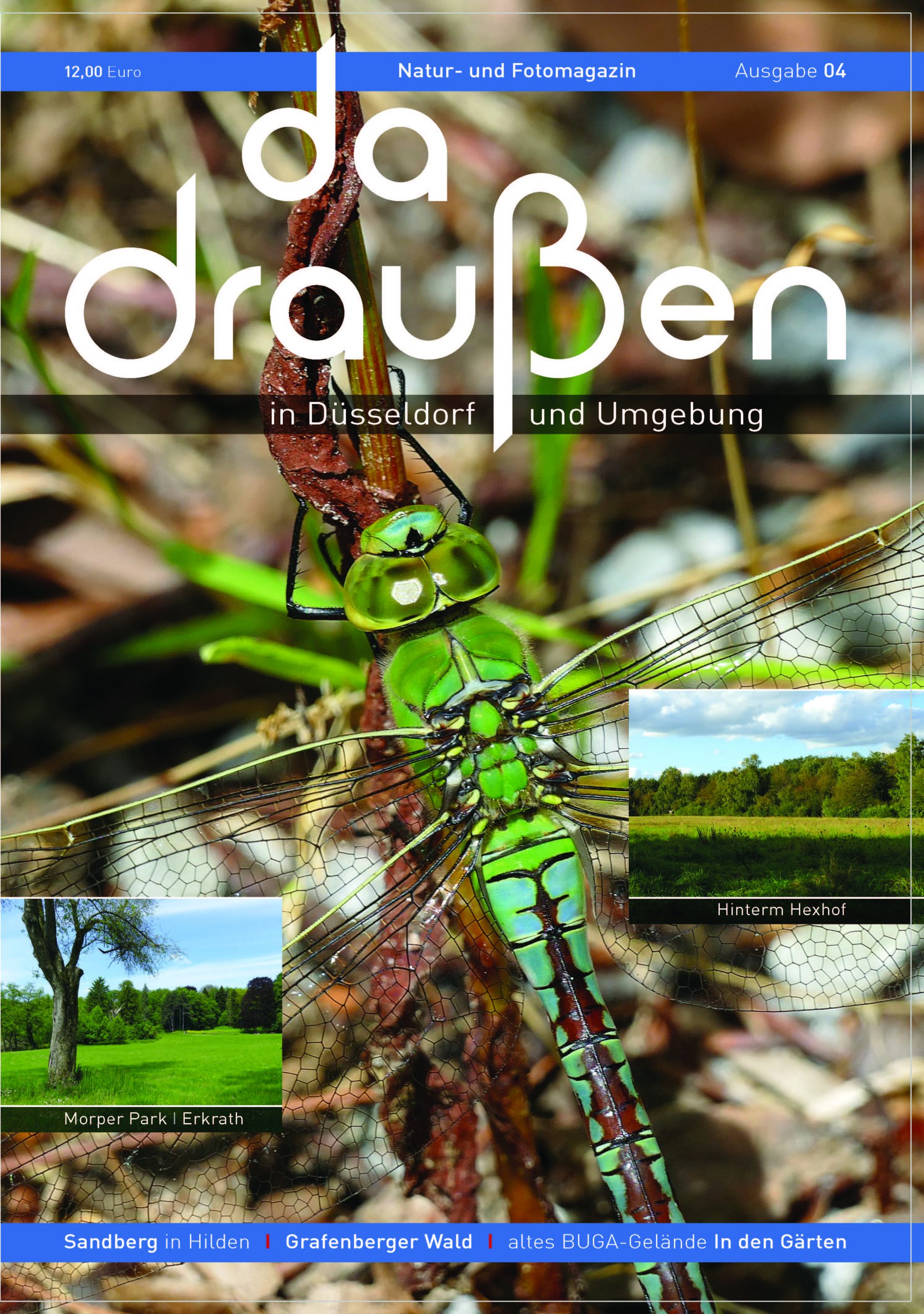 da draußen in Düsseldorf und Umgebung Titelbild Ausgabe 04